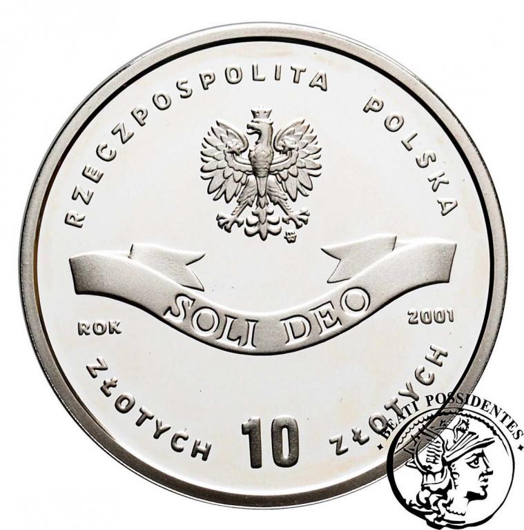 III RP 10 zł 2001 Kardynał Wyszyński st.L