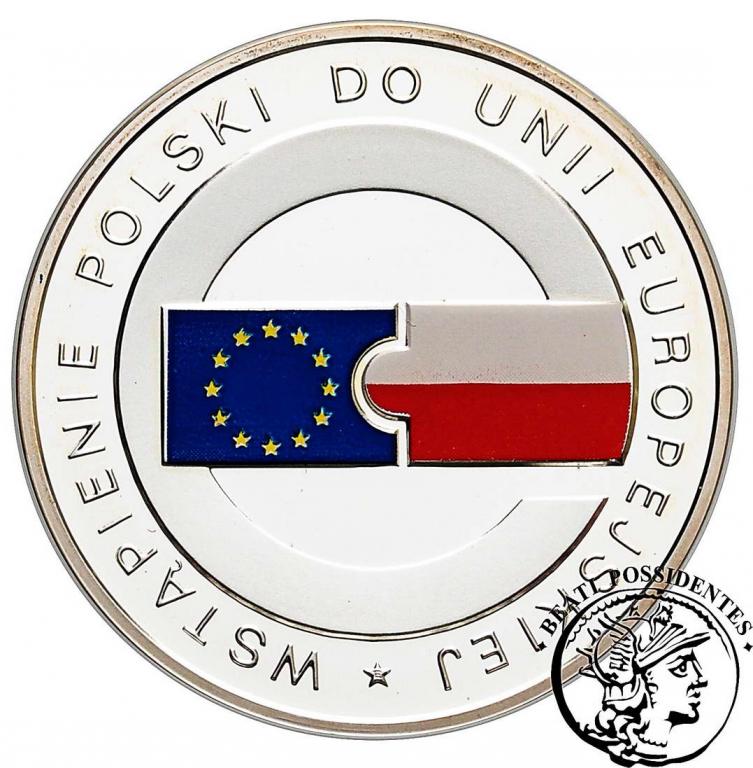 III RP 10 zł 2004 Wstąpienie Polski do UE st.L