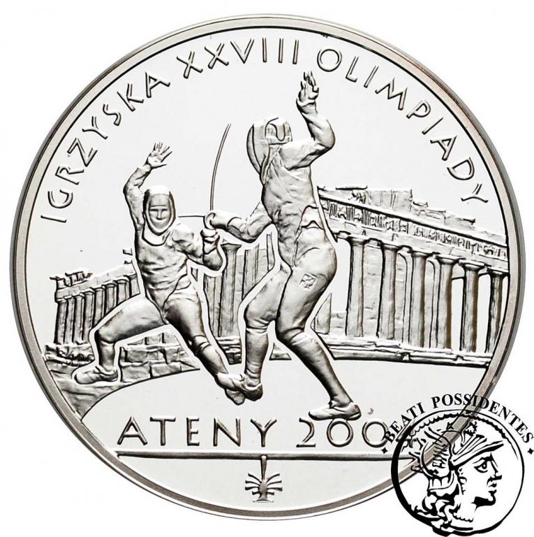 III RP 10 zł 2004 Ateny st.L