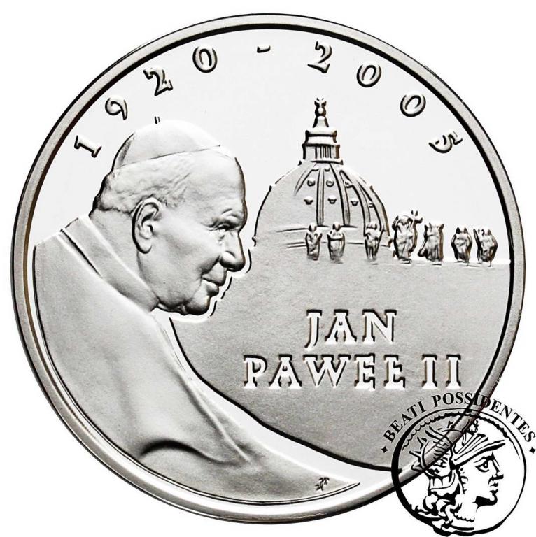 III RP 10 zł 2005 Jan Paweł II st.L