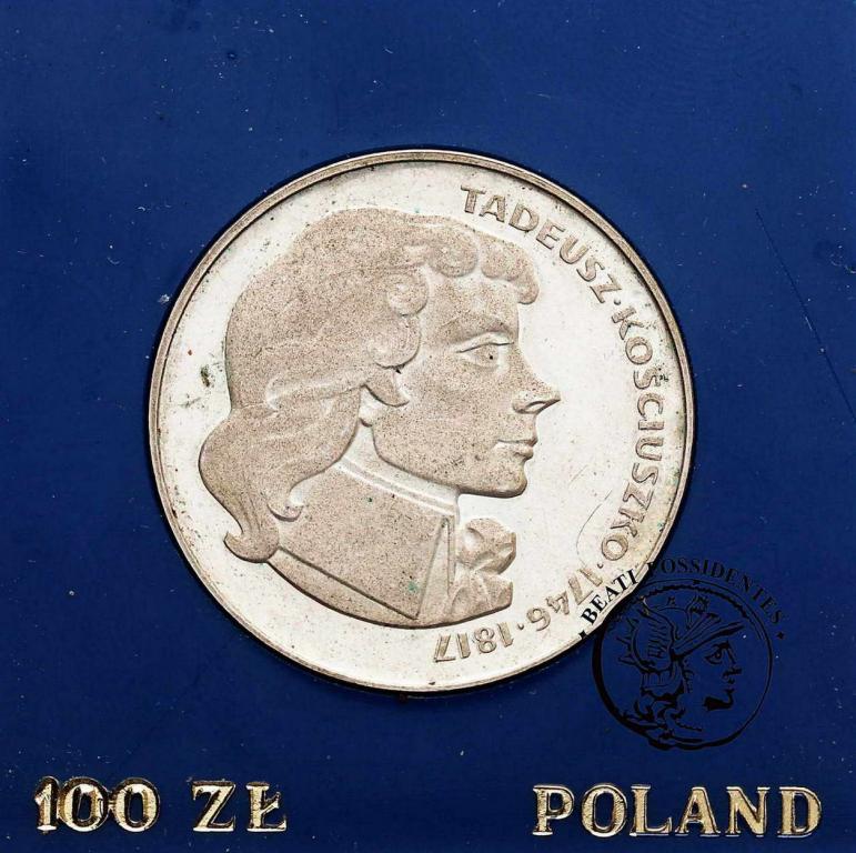 PRL 100 zł Tadeusz Kościuszko 1976 st.L-