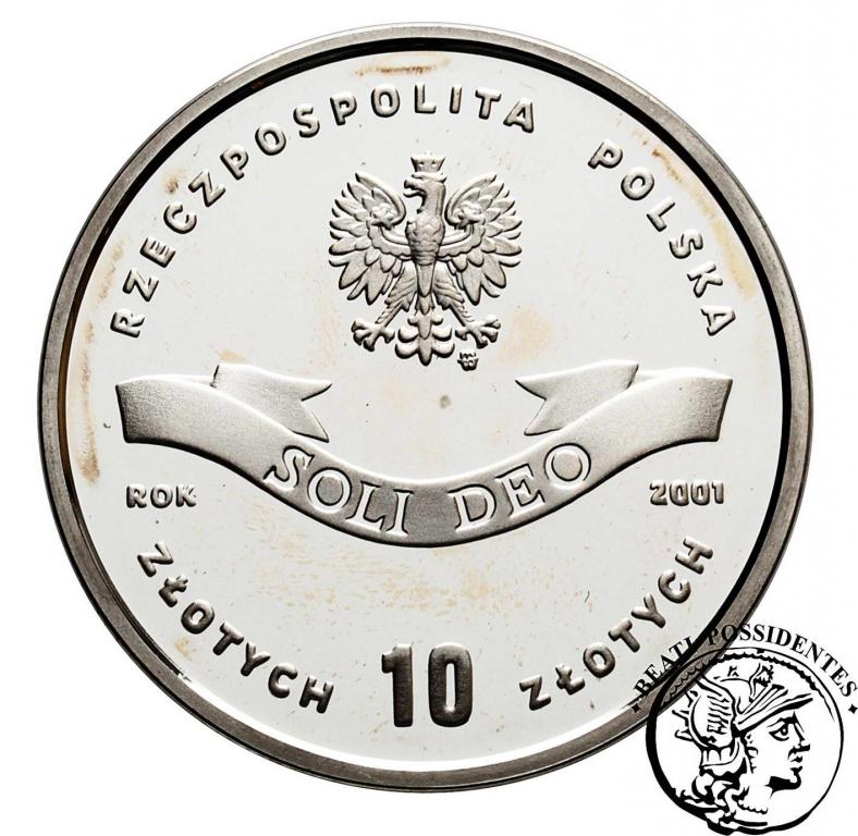 III RP 10 złotych 2001 Kard. Wyszyński st. L-
