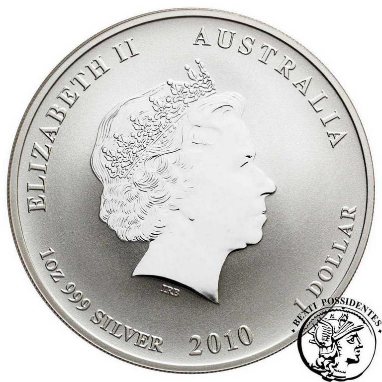 Australia 1 $ Dolar 2010 (lustrz.) rok tygrysa stL