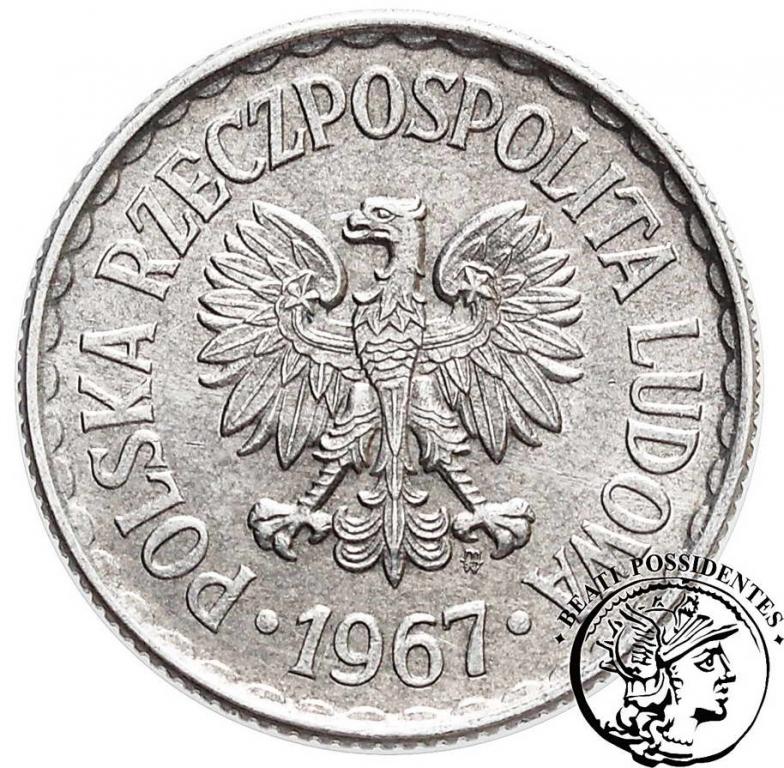PRL 1 złoty 1967 st.2