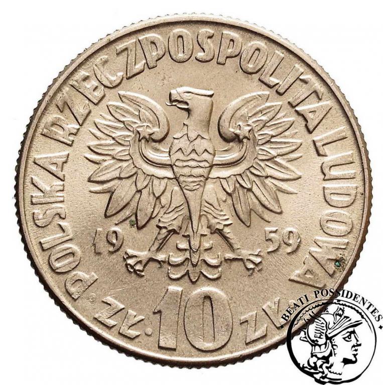 PRL 10 złotych 1959 Kościuszko st.1-