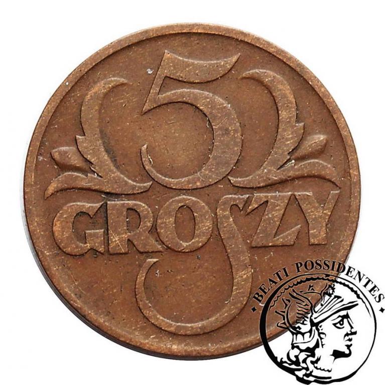 II RP 5 groszy 1934 st.3-