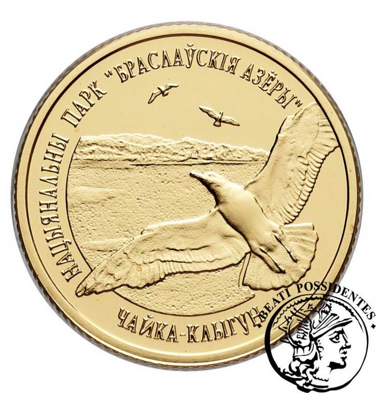 Białoruś 50 rubli 2006 Mewa Złoto st. L
