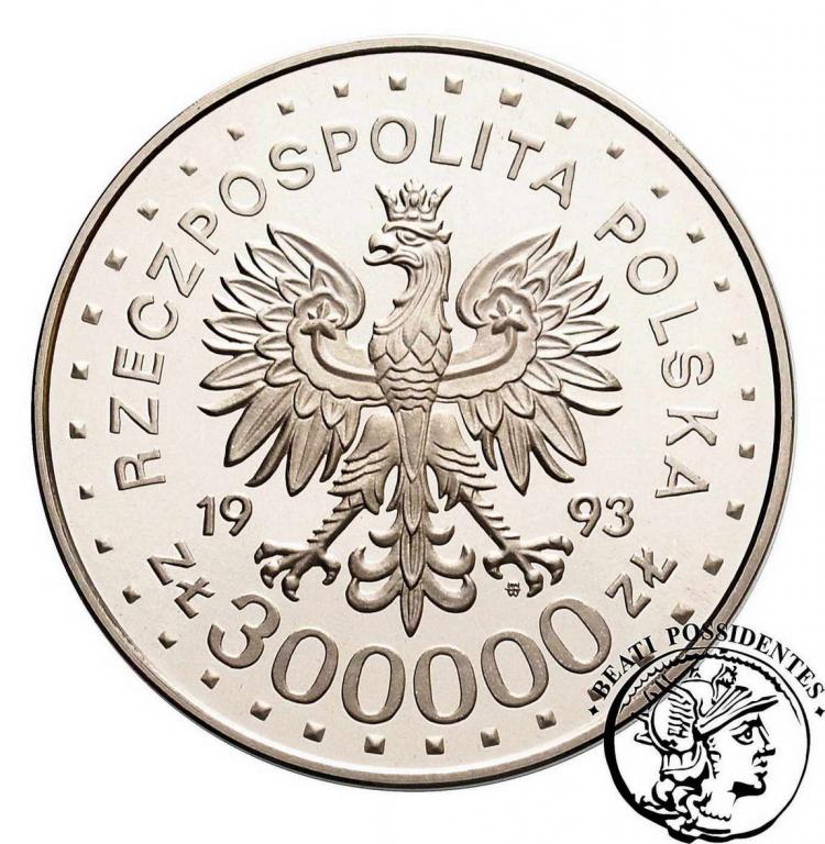 PRÓBA Nikiel 300 000 zł 1994 Bank Polski st.L