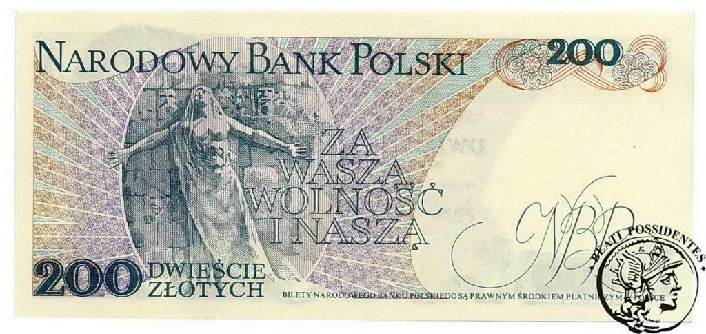 Polska 200 złotych 1976 seria U st. 1