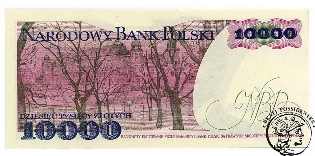 Polska 10 000 złotych 1988 seria Y st. 1