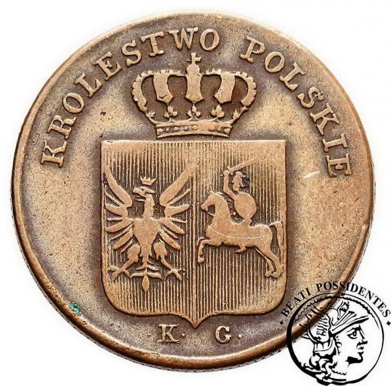 Powst. Listopadowe 3 grosze 1831 KG st. 3