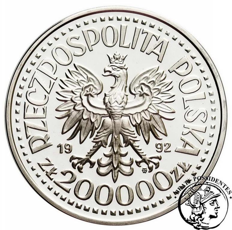 III RP 200 000 zł 1992 Staszic st.L