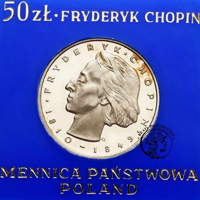 PRL 50 złotych 1974 Chopin st. L-