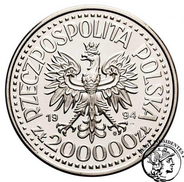 PRÓBA Nikiel 200 000 zł 1994 Monte Cassino st.L