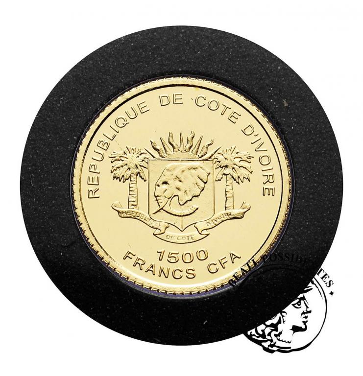 Wybrzeże Kości Słoniowej 1500 franków 2006 stL