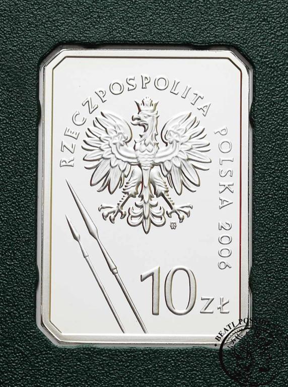 III RP 10 złotych 2006 jeździec piastowski st.L