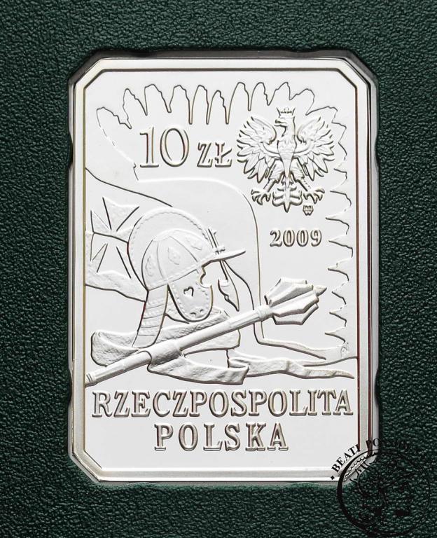 III RP 10 złotych 2009 husarz XVII w. st.L