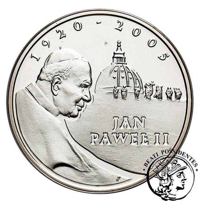 III RP 10 złotych 2005 Jan Paweł II st.L