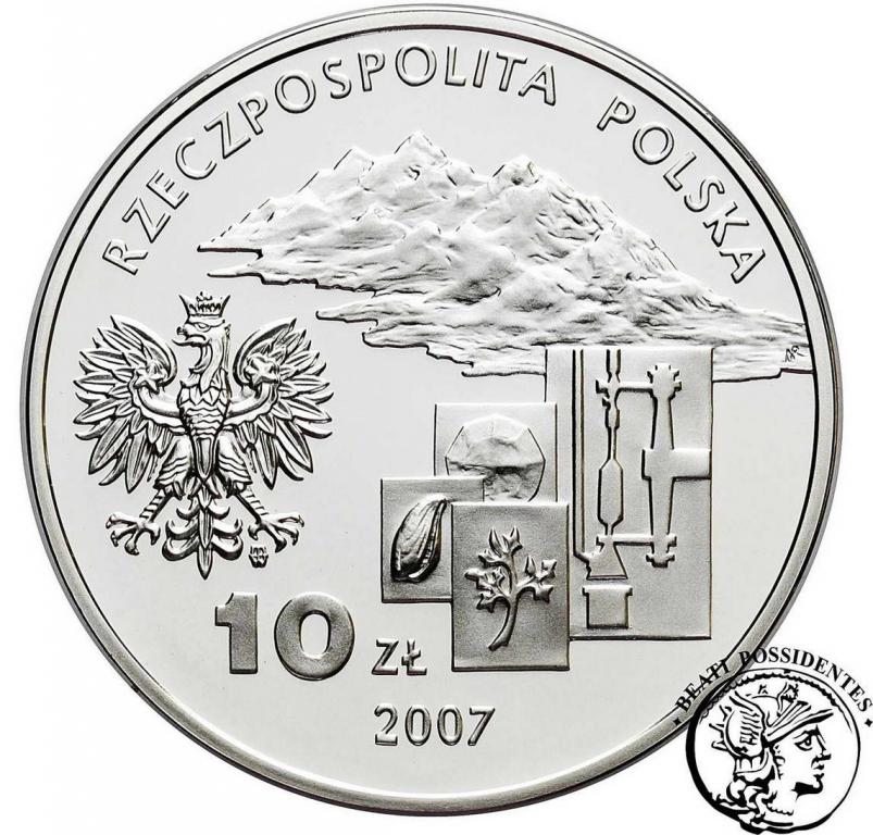 Polska III RP 10 zl 2007 Ignacy Domeyko st. L