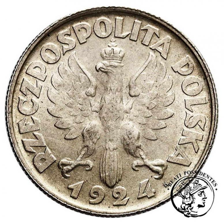 Polska II RP 2 złote 1924 H st.2