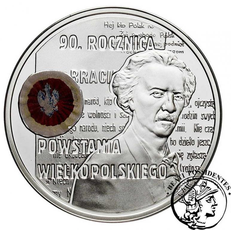 III RP 10 zł 2009 Powstanie Wielkopolskie st. L
