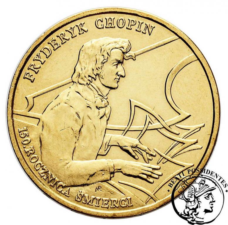 III RP 2 złote 1999 Chopin st. 1-