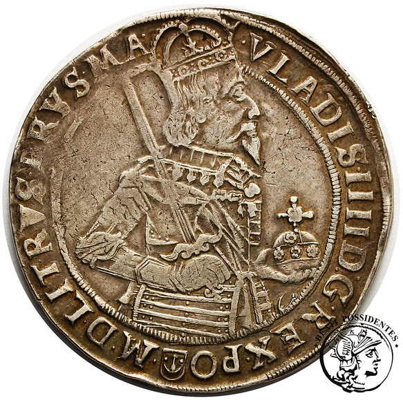 Polska Władysław IV Waza talar koronny 1636 st. 3