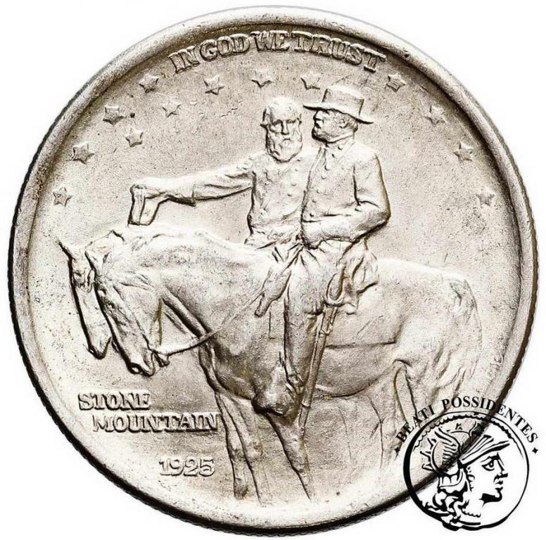 USA 1/2 Dolara 1925 Stone Mountain st.2