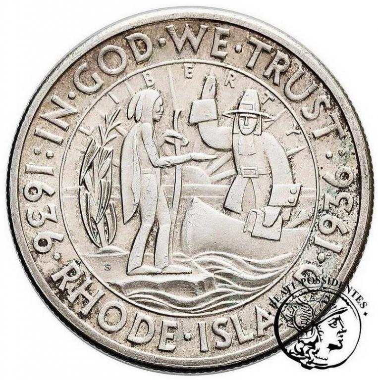 USA 1/2 Dolara 1936 'S' Providence Rhode Island s2