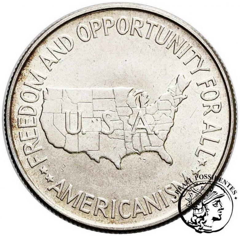 USA 1/2 Dolara 1951 Carver-Washington st.2+