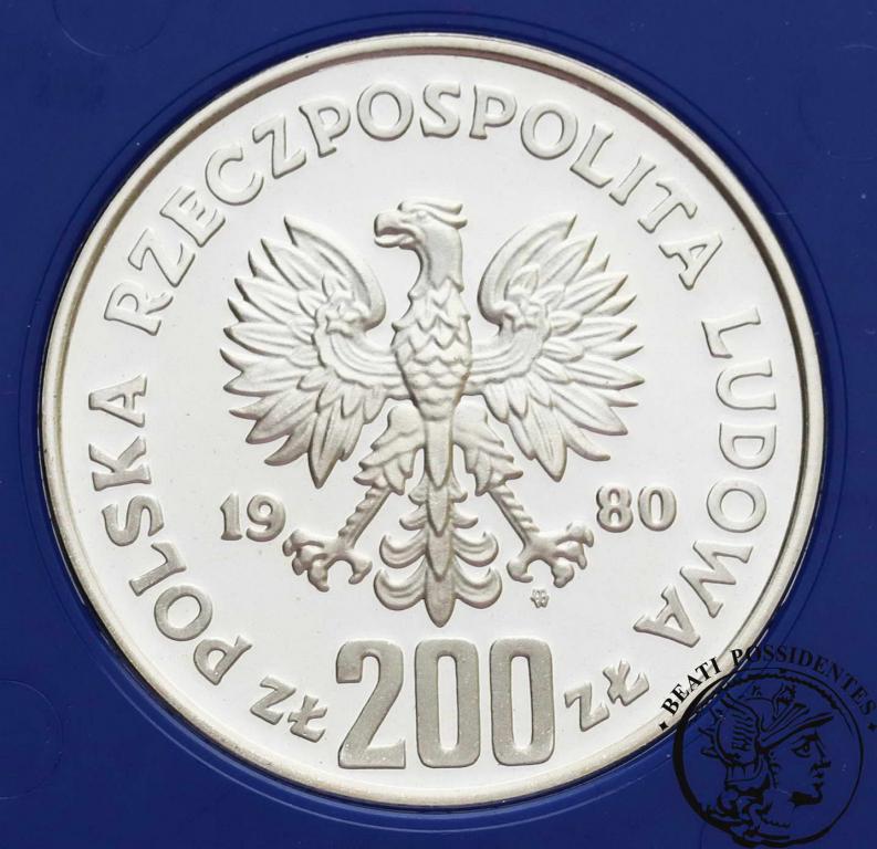 200 złotych 1980 Lake Placid znicz st. L-