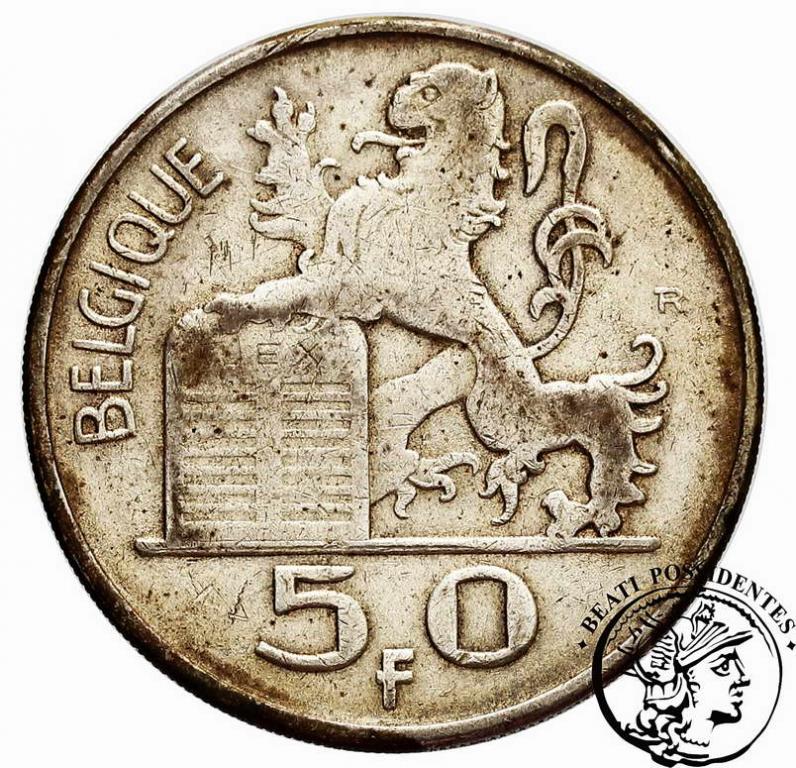 Belgia 50 Franków 1949 (flamand) st. 3