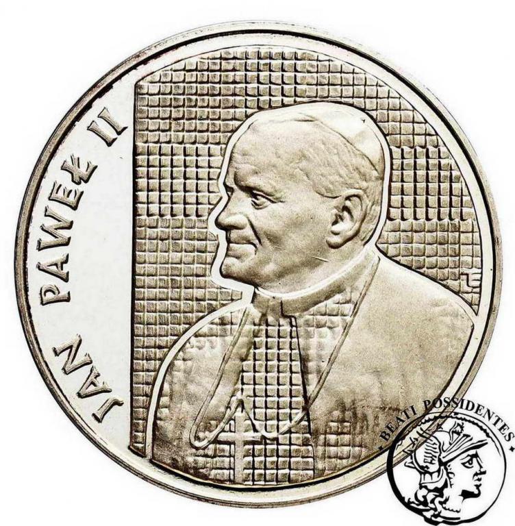 Jan Paweł II 10 000 zł 1989 Papież Kratka st. L