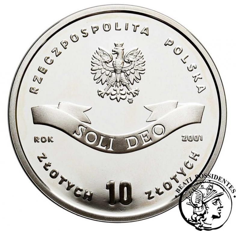 III RP 10 złotych 2001 Kard. Wyszyński st.L