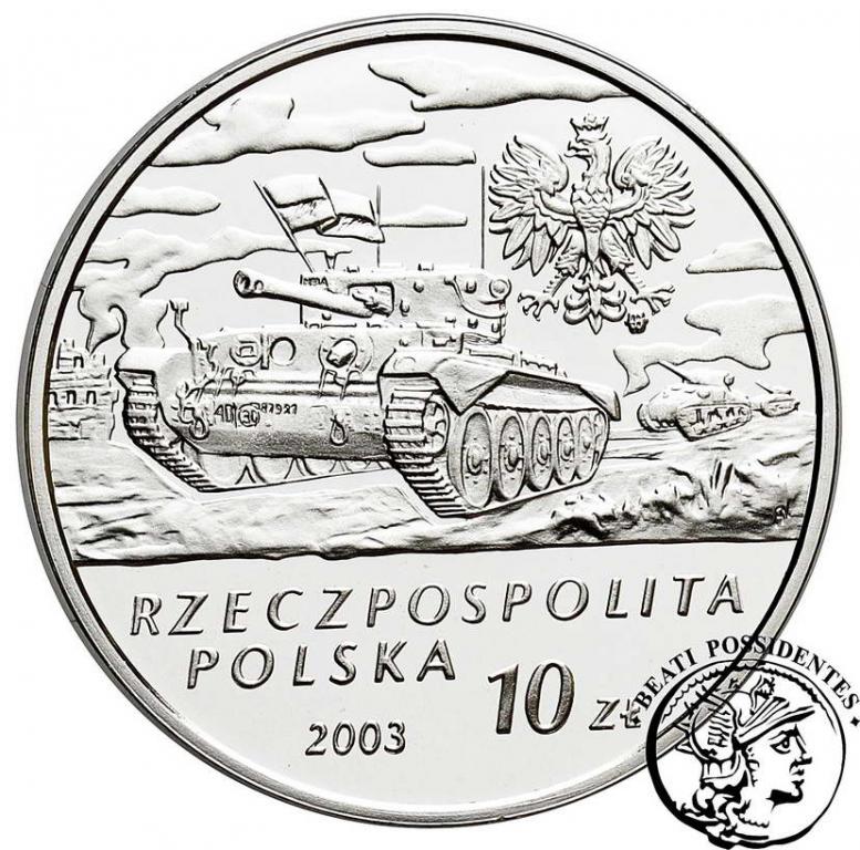 Polska III RP 10 zł 2003 Maczek st. L