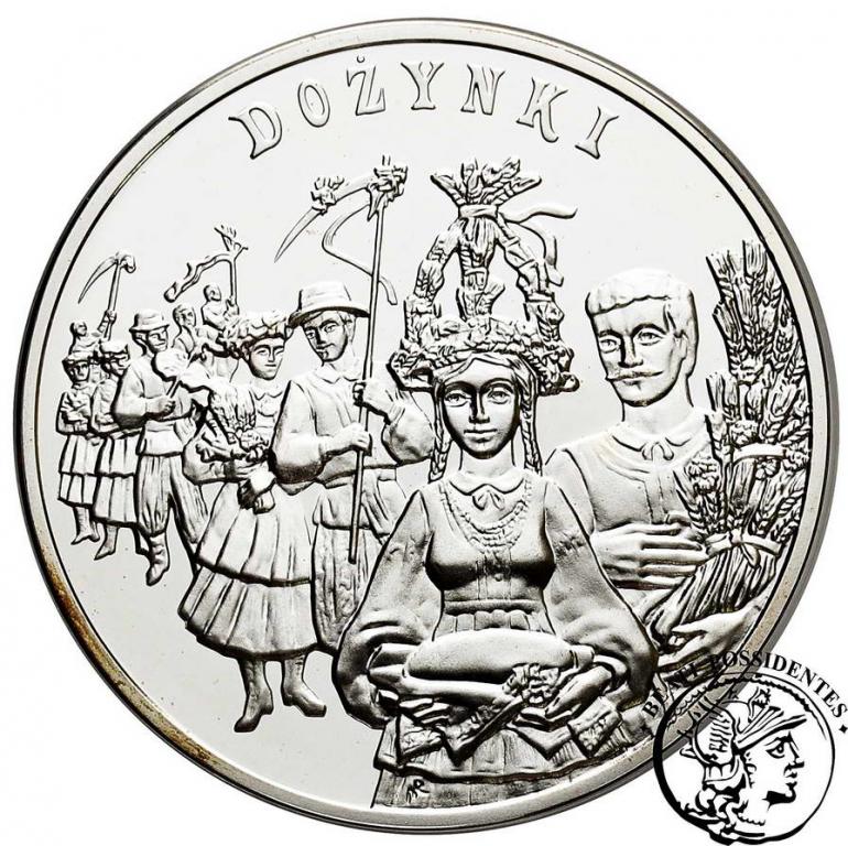 Polska III RP 20 zł 2004 Dożynki st. L