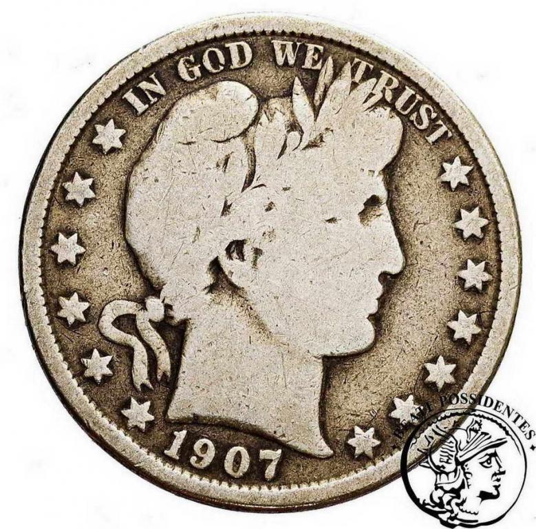 USA 1/2 Dolara 1907 S San Francisco st.4