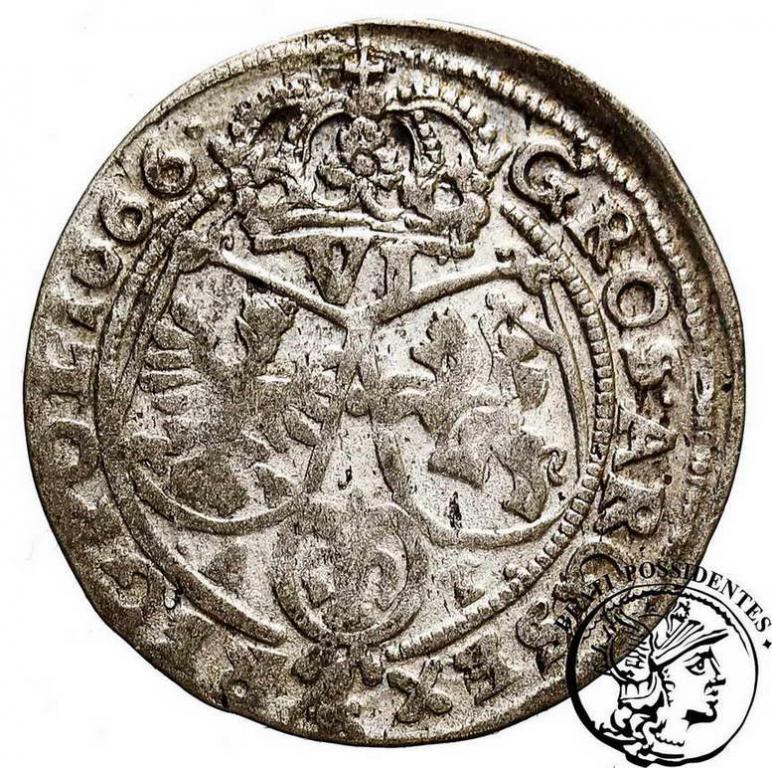 Jan II Kazimierz szóstak kor 1666 st. 3