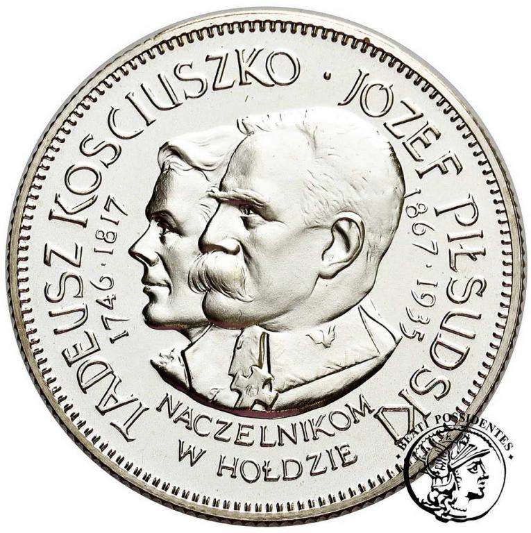 Polska/USA medal Kościuszko Piłsudski 1967 L-