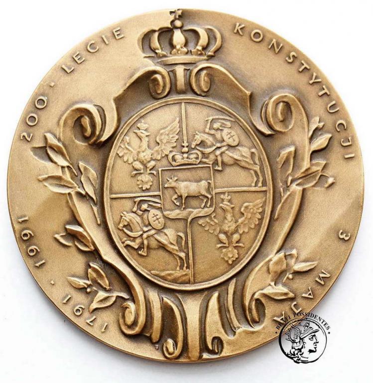 Polska medal 200-lecie Konstytucji 1991 st. 1