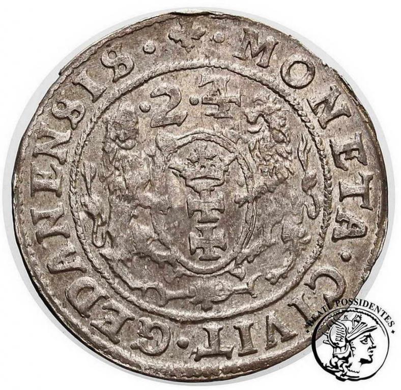 Zygmunt III Waza ort gdański 1623/24 st.3+/2-