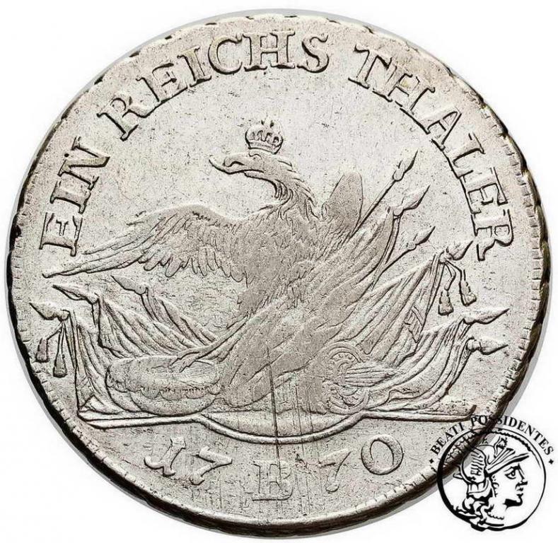 Niemcy Prusy talar 1770 B Fryderyk Wielki st.3+