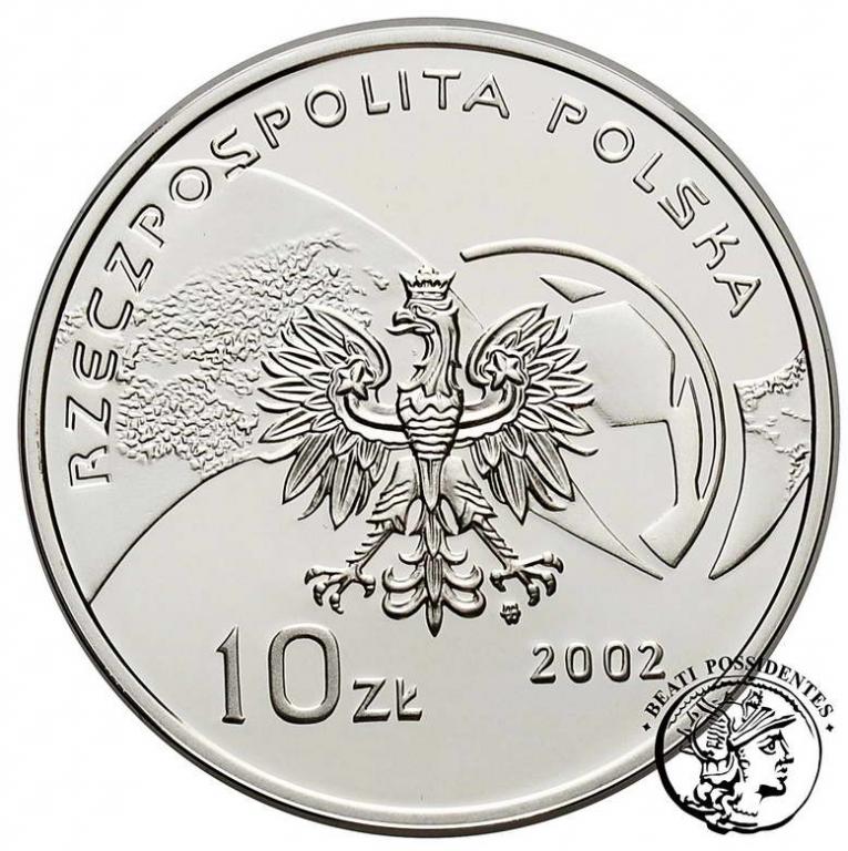Polska III RP 10 złotych 2002 Korea - Japonia stL