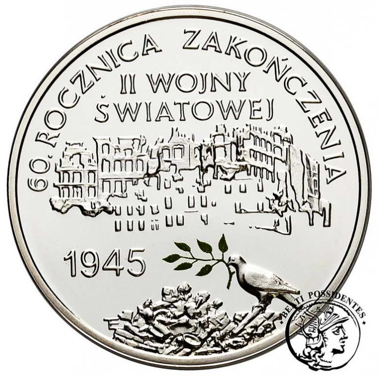 Polska III RP 10 złotych 2005 Koniec wojny st.L
