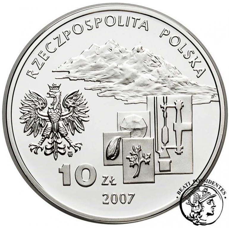 Polska III RP 10 złotych 2007 Ignacy Domeyko st.L