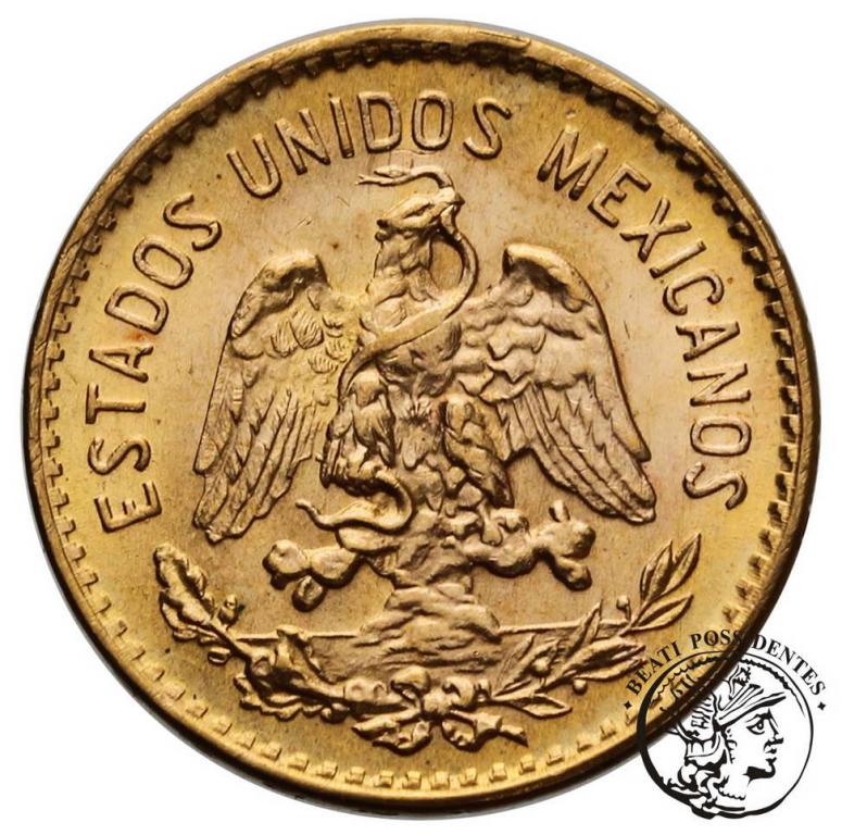 Meksyk 5 Pesos 1955 nowe bicie st.1