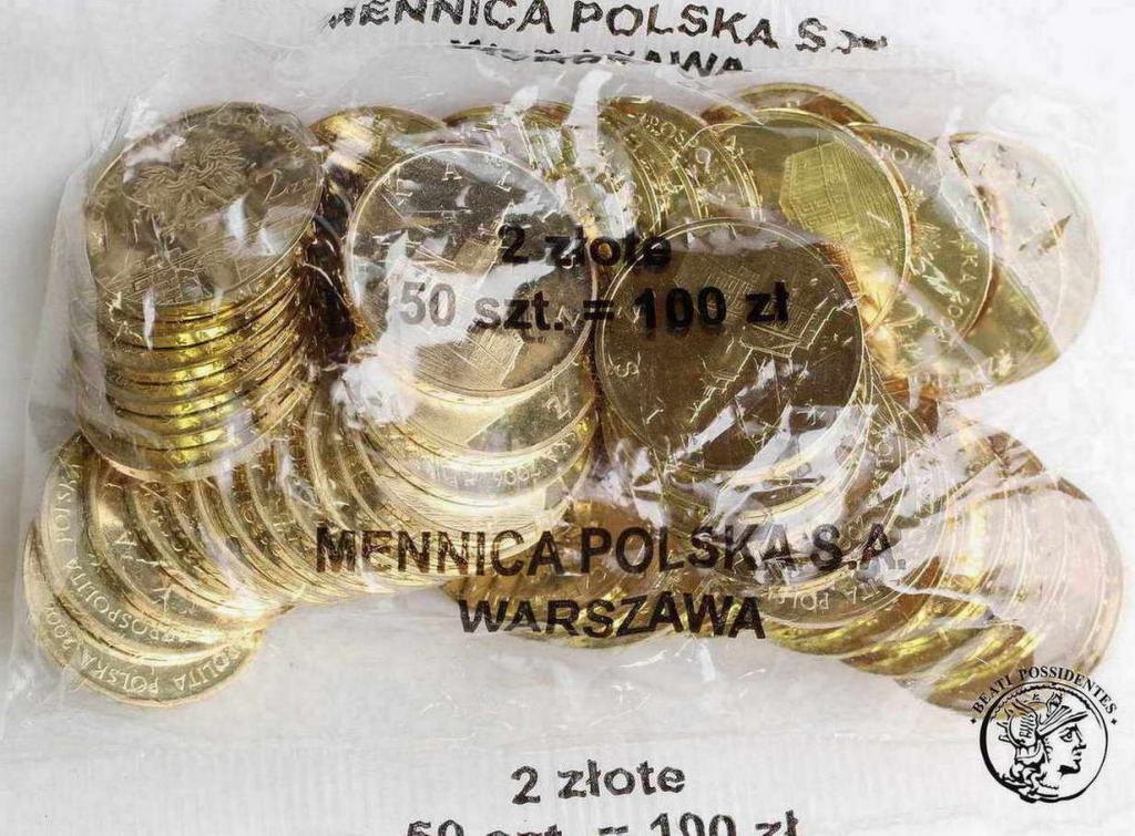Polska III RP 2 złote 2006 Kalisz worek menniczy