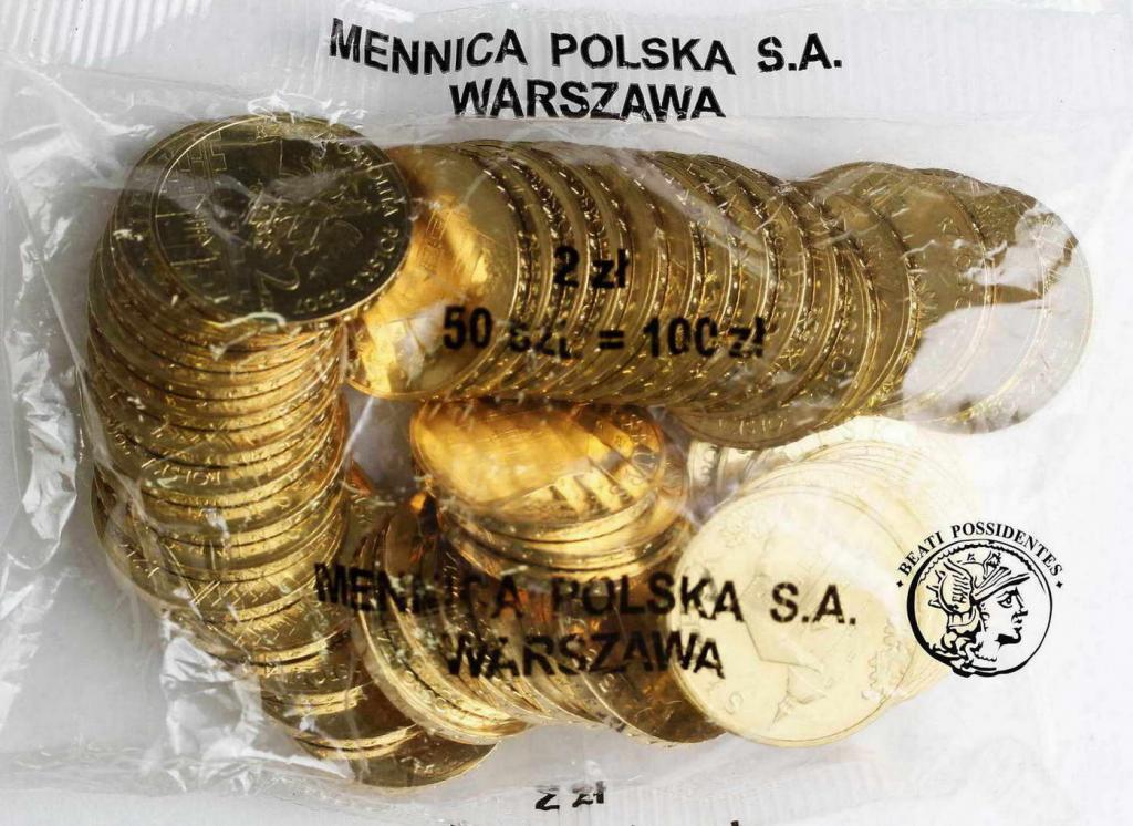 Polska III RP 2 złote 2007 Słupsk worek menniczy