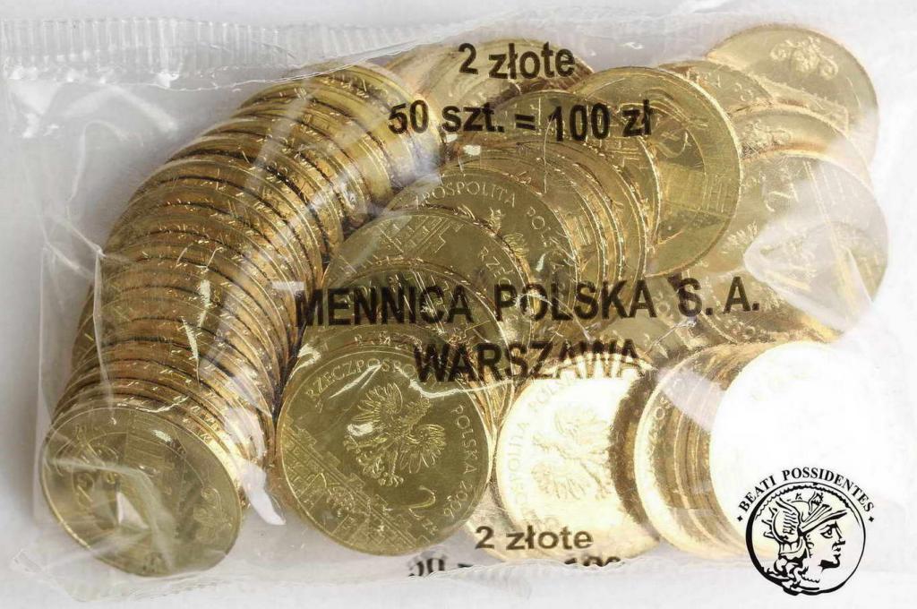 Polska III RP 2 złote 2006 Żagań worek menniczy