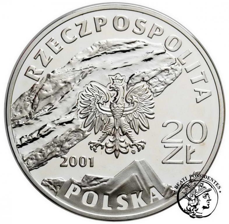 Polska III RP 20 zł 2001 Wieliczka st. L-